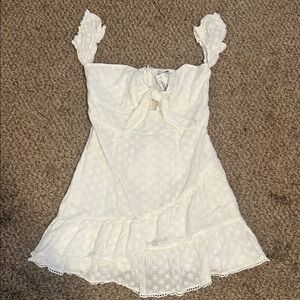 Fashion Nova White Mini Dress